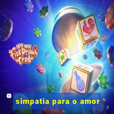 simpatia para o amor